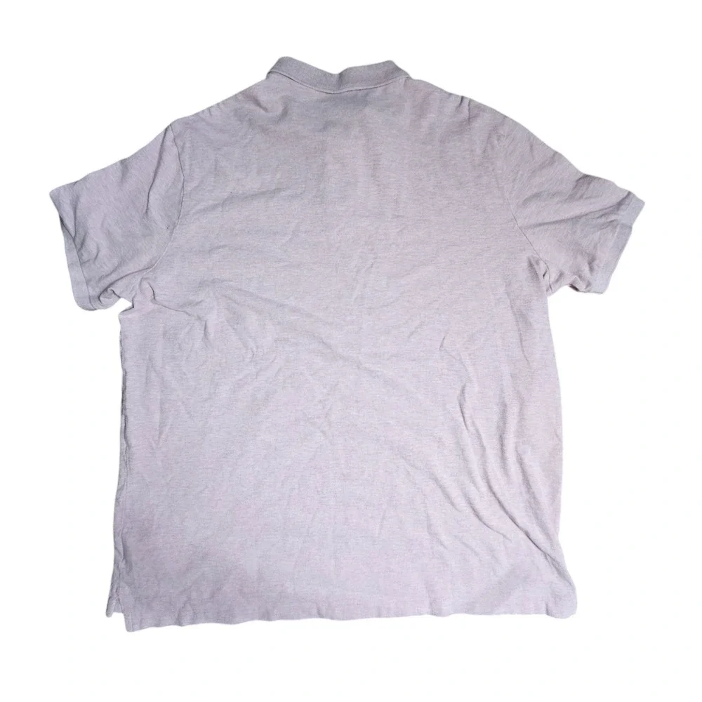 Polo Ralph Lauren Classic Fit Polo Pink Heather Marl 2XL Quiet Luxury Cotton EUC